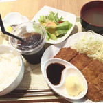 オリエンタルバル Vege - ミルフィーユとんかつ定食1000円