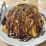 酒蔵十字屋 - お好み焼き風十字屋焼　オタフクソース