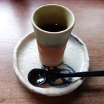 Kobuchisawa Itsutsuya - 201509 う会席のほうじ茶ゼリー