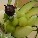 アオイ農園　ぶどうの木 - メロンパフェ♪