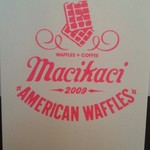 WAFFLES+COFFEE Macikaci - お店カード