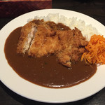 ビストロ カンパーニュ - 2015/9/16洋食屋さんの大きなチキンカツカレー880円