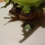 Point - 8月ディナー　稚アユのパートブリック包み