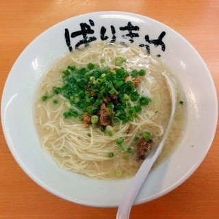 ばりきや - 博多っ子ラーメン（520円）