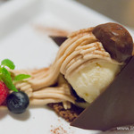 THE TENDER HOUSE DINING - ヴァニラアイスの詰まったモンブラン【2015年9月】