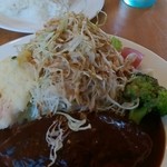 逸屋コーヒー店 - ハンバーグランチ