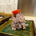 太門 - ポテサラは、紫芋でした☆
