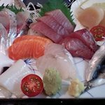 車力 - お刺身の盛り合わせ