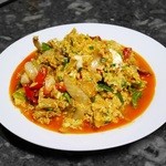 201509プーパッポンカリー（渡り蟹の玉子とじカレー炒め）