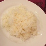 サンサール - ライス　ハーフ　150円