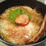 しゅはり - 梅とろろ昆布は疲れた身体に滋味が染みます。