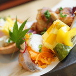 ニコ モンド - 華やかな前菜　ランチ1580円（税別）『2015.9月再訪』