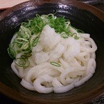 いきいきうどん - しょうゆうどん（醤油投入前）