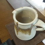 杜のそば家 山本 - 蕎麦湯