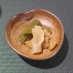 杜のそば家 山本 - 待っている間はこれをお召し上がり下さい