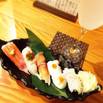sushi処まんま天王寺 & HANARE - おまかせ握り