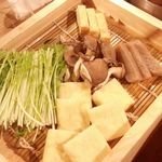 廣島むろか - 2015.9月しゃぶしゃぶの具材