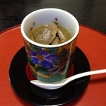 つる幸 - 蒸物：蟹の身の茶碗蒸し