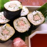 hokkaidouryourikanisemmontentarabaya - 蟹巻き寿司