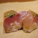 すゝき野 鮨金 - 鯵