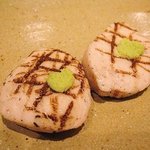 すゝき野 鮨金 - 鱈のすり身の炙り