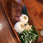 HULA CAFE - お肉が柔らかくて美味しかった！一口サイズにもう少しカットしてあると尚食べやすいと思う。