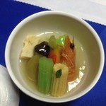 信夫温泉のんびり館 - 夕食・炊き合わせ