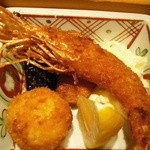 御堂筋 ロッヂ - エビフライ・カニクリームコロッケ