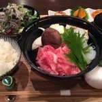 烏丸　京と　BAL - ランチ 牛スキ鍋定食