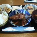 花梨 - 日替わりランチ（お魚・小鉢・ごはん・味噌汁）通常750円・ランチパスポートで500円