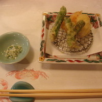 ひろ作 - 季節のお野菜の天麩羅