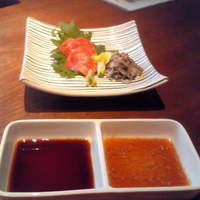 和牛料理 要 - 特選和牛二種盛り