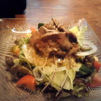 和牛料理 要 - 和牛しゃぶしゃぶサラダ