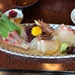 河太郎 - 刺身定食の刺身