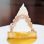 アテスウェイ - '15.09 タルトマロンオランジュ断面