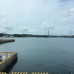 河太郎 呼子店 - 窓からは海