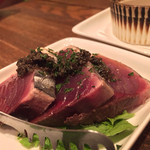 クレメンティア - カツオのカルパッチョ