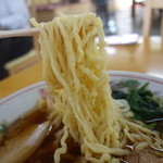 古川農園 - ラーメン（￥650税込み）通常の麺は小西製、手打ちではなくても十分な質感
