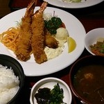 海老フライ定食（1,500円）