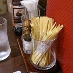 キッチン千賀 - テーブル上