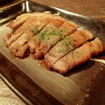 ととちゃんぷる - あぐーステーキ(ニンニク醤油)\780