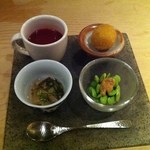 ゆう - 【6th】旬のものを豆皿