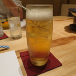 個室会席 北大路 虎ノ門茶寮 - ワイルドターキー ハイボール