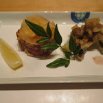 個室会席 北大路 虎ノ門茶寮 - 揚げ物