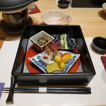 個室会席 北大路 虎ノ門茶寮 - 前菜