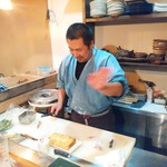 海力 - マーちゃん手元をとらせない。