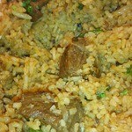 ナンカレーハウス - マトンビリヤニ、マトンたっぷり！