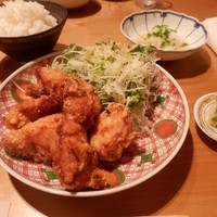 とり田 博多本店 - ランチ　唐揚げ定食