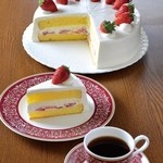 Cafe La Mille - お好きなケーキとドリンクのセットです