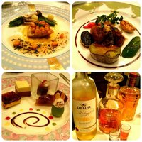 モナリザ 丸の内店 - 舌平目、子鴨、デザート、食後酒